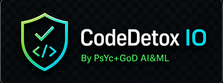 CodeDetox IO